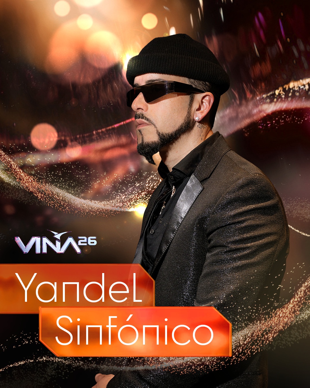 Yandel tour poster — 2026
